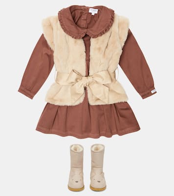 Gilet Carline en fourrure synthétique | Donsje