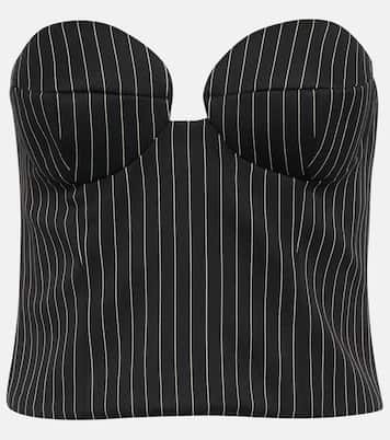 Bustier-Top aus Wolle | Magda Butrym
