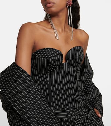 Bustier-Top aus Wolle | Magda Butrym