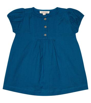 Baby Kleid Yarrow aus Baumwolle | Caramel