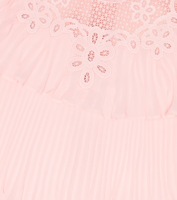 Kleid aus Chiffon | Self-Portrait Kids