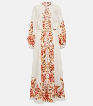 Maxikleid Vacay Billow aus Leinen | Zimmermann