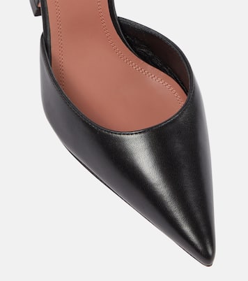 Escarpins Holli en cuir | Amina Muaddi