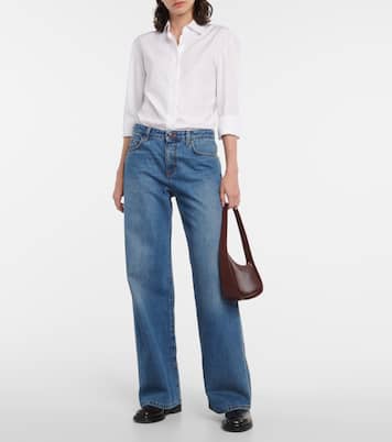 Elastic Ranger leather ankle boots | The Row