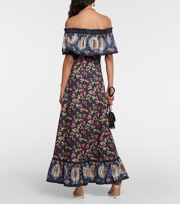Maxikleid aus einem Baumwollgemisch | Etro