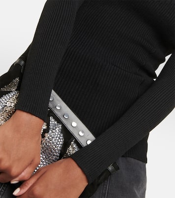 Jersey de cuello alto Ickaria en mezcla de lana | Isabel Marant
