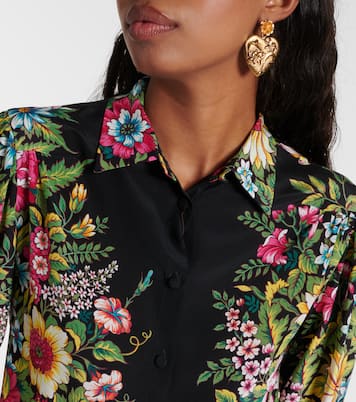 Camicia in seta con stampa | Etro