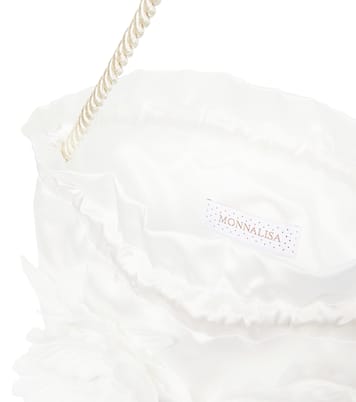 Pochette en satin à fleurs | Monnalisa