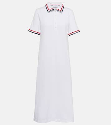 Abito midi in piqué di cotone | Thom Browne