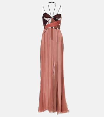 Maxikleid Mae aus Satin | Nensi Dojaka