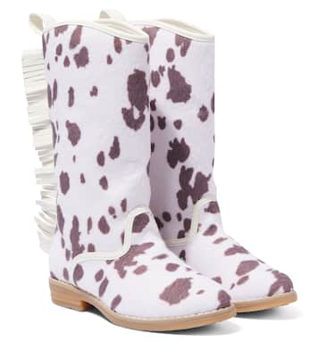 Botas cowboy estampadas con flecos | Stella McCartney Kids