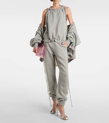 Cotton halterneck top | The Attico