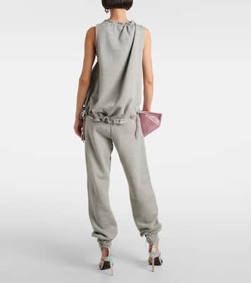 Cotton halterneck top | The Attico