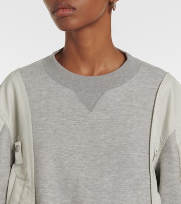 Pull en coton mélangé | Sacai
