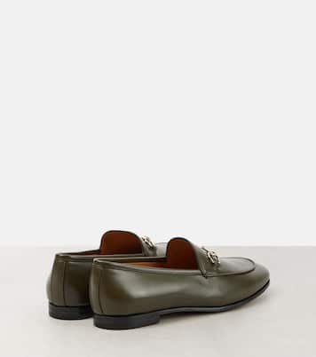 Loafers Gucci Jordaan Horsebit aus Leder | Gucci