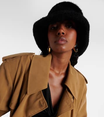 Cappello da pescatore in bouclé | Saint Laurent