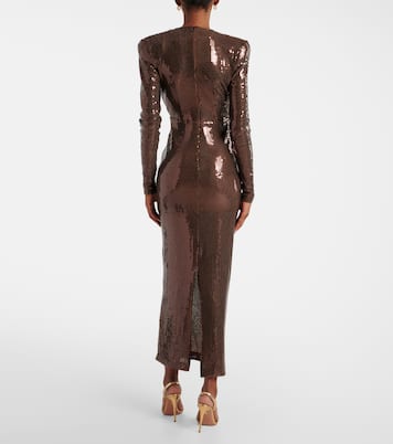 Abito midi con paillettes | Alex Perry