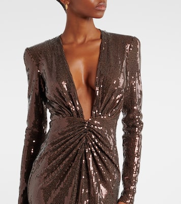 Abito midi con paillettes | Alex Perry