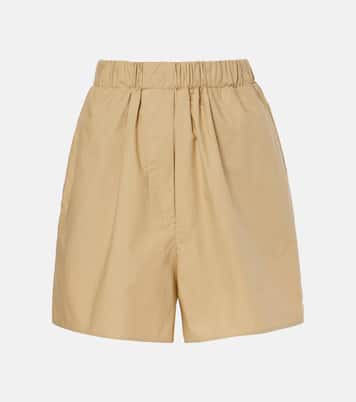 Shorts Lui in cotone a vita alta | The Frankie Shop