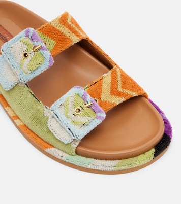 Sandalias de felpa en zigzag | Missoni