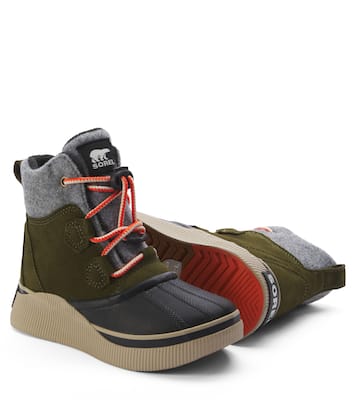Stivaletti doposcì Out N About IV Chillz in pelle | Sorel Kids