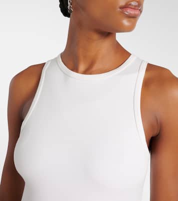 Abito midi in cotone a pieghe | McQueen