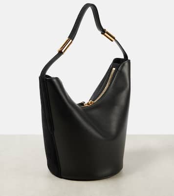 Borsa a spalla Small in suede | Alaïa