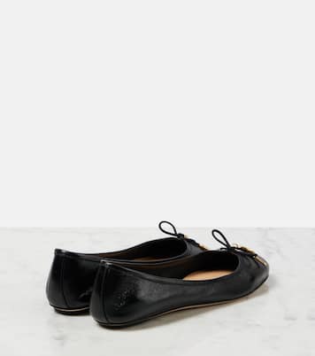 Bailarinas Iris de piel con lazo | Chloé
