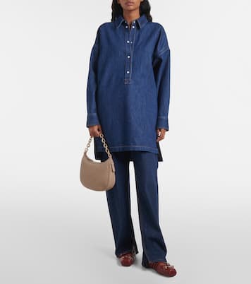 Borsa a spalla GG Emblem Small in pelle | Gucci