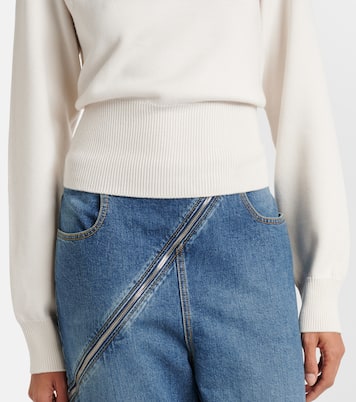 Cutout wool sweater | Alaïa