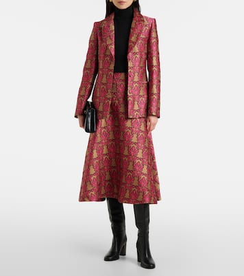 Blazer 24/7 en jacquard de coton | La DoubleJ