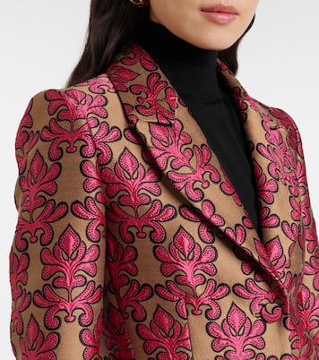 Blazer 24/7 en jacquard de coton | La DoubleJ