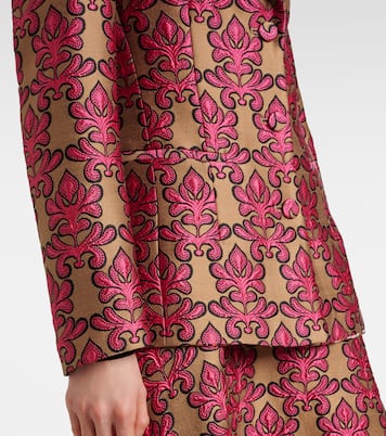 Blazer 24/7 en jacquard de coton | La DoubleJ