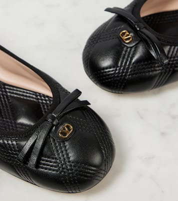 Bailarinas Quiltie de piel | Valentino Garavani