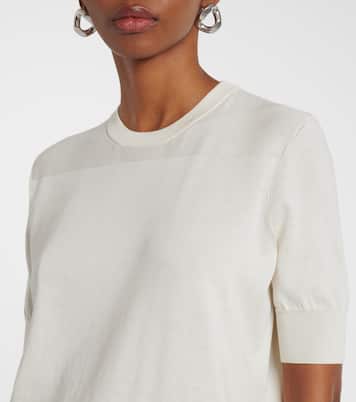 Top in maglia di cotone | Jil Sander