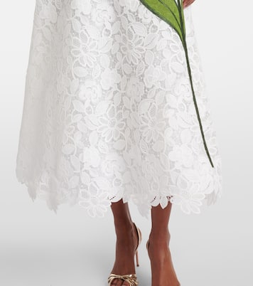 Midikleid Mariela aus Spitze mit Pailletten | Costarellos