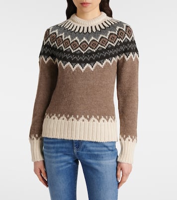 Fair Isle wool and cashmere sweater | Chloé