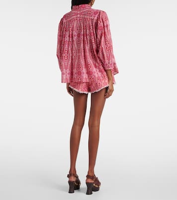 Schluppenbluse aus Baumwolle | Etro