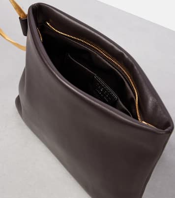 Pochette Square Bracelet en cuir | The Row