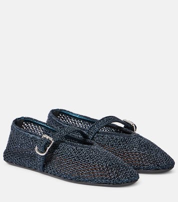 Mary-Jane-Ballerinas mit Leder | Alaïa