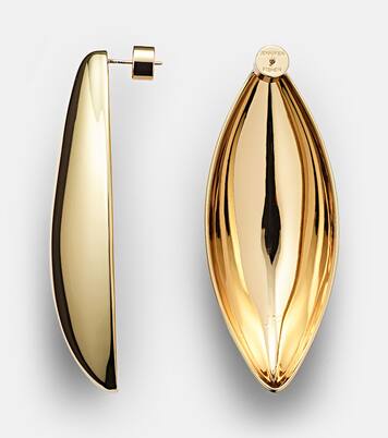 Puffy Dagger gold-plated earrings | Jennifer Fisher