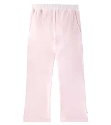 Adoria cotton-blend velour pants | Molo