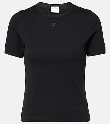Camiseta Heritage de algodón con logo | Courrèges