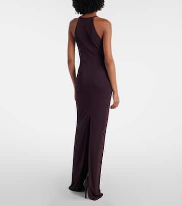 Robe longue en crêpe | Tom Ford