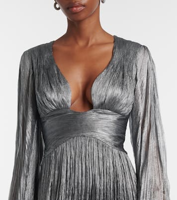 Catia silk gown | Maria Lucia Hohan