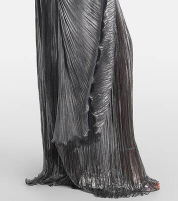 Catia silk gown | Maria Lucia Hohan