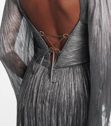 Catia silk gown | Maria Lucia Hohan
