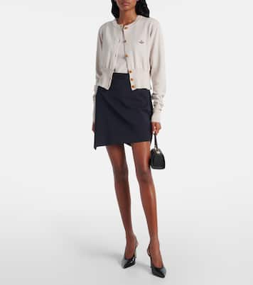 Cardigan Bea Orb in cotone e cashmere | Vivienne Westwood