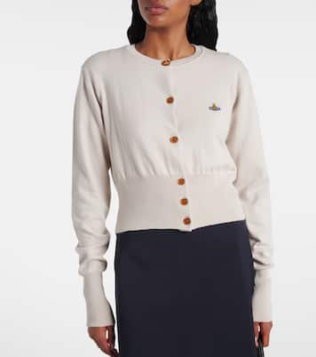 Cardigan Bea Orb in cotone e cashmere | Vivienne Westwood