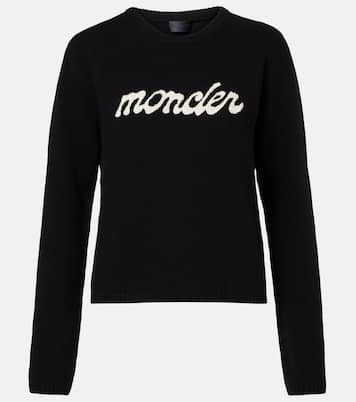 Pullover in lana e cashmere con logo | Moncler